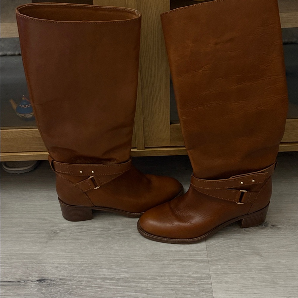 JCrew Women's Leather Riding Boots NEW - size 6.5